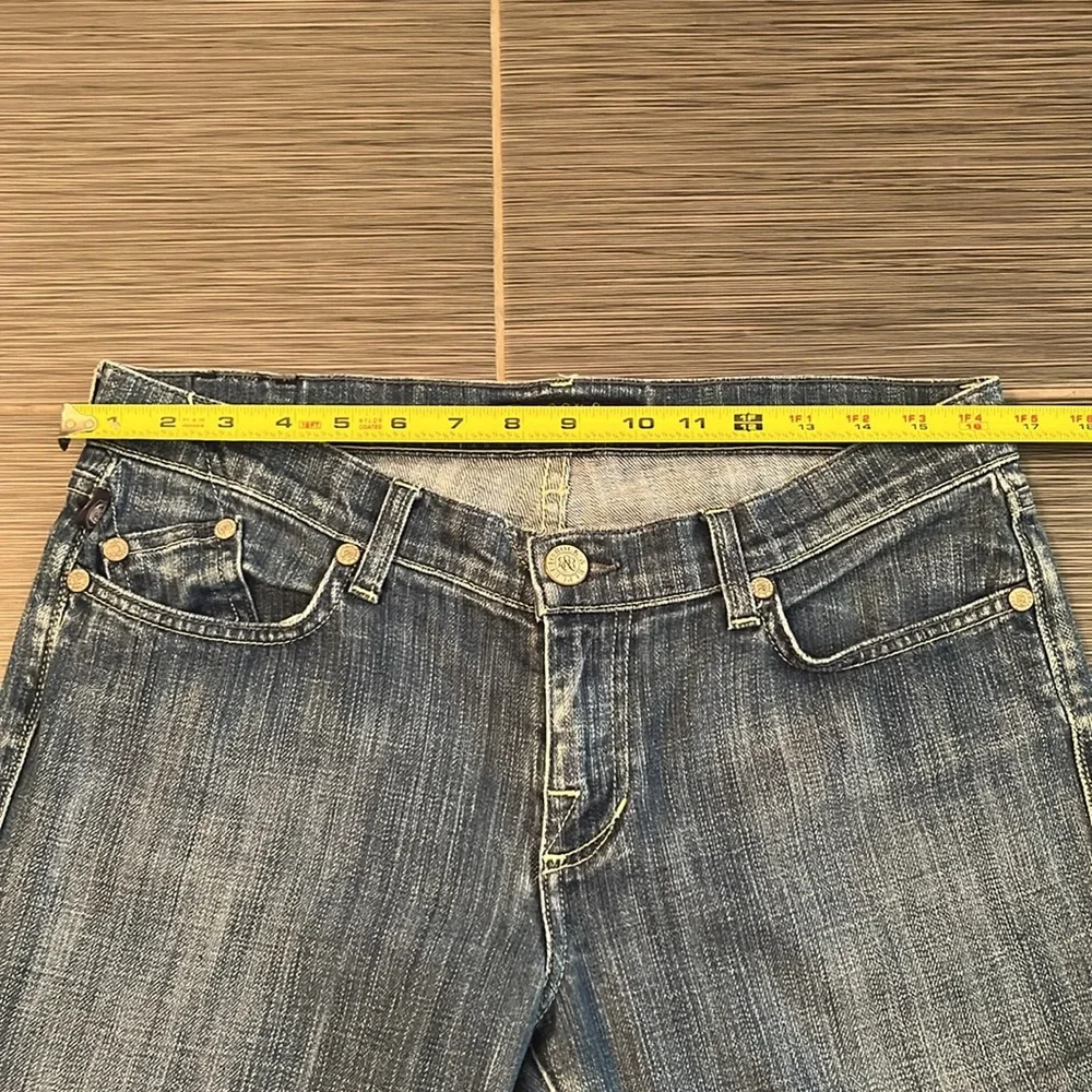 Rock & Republic Women’s Kasandra Mid Rise Medium Wash Bootcut Jeans Sz 30 Cowboy